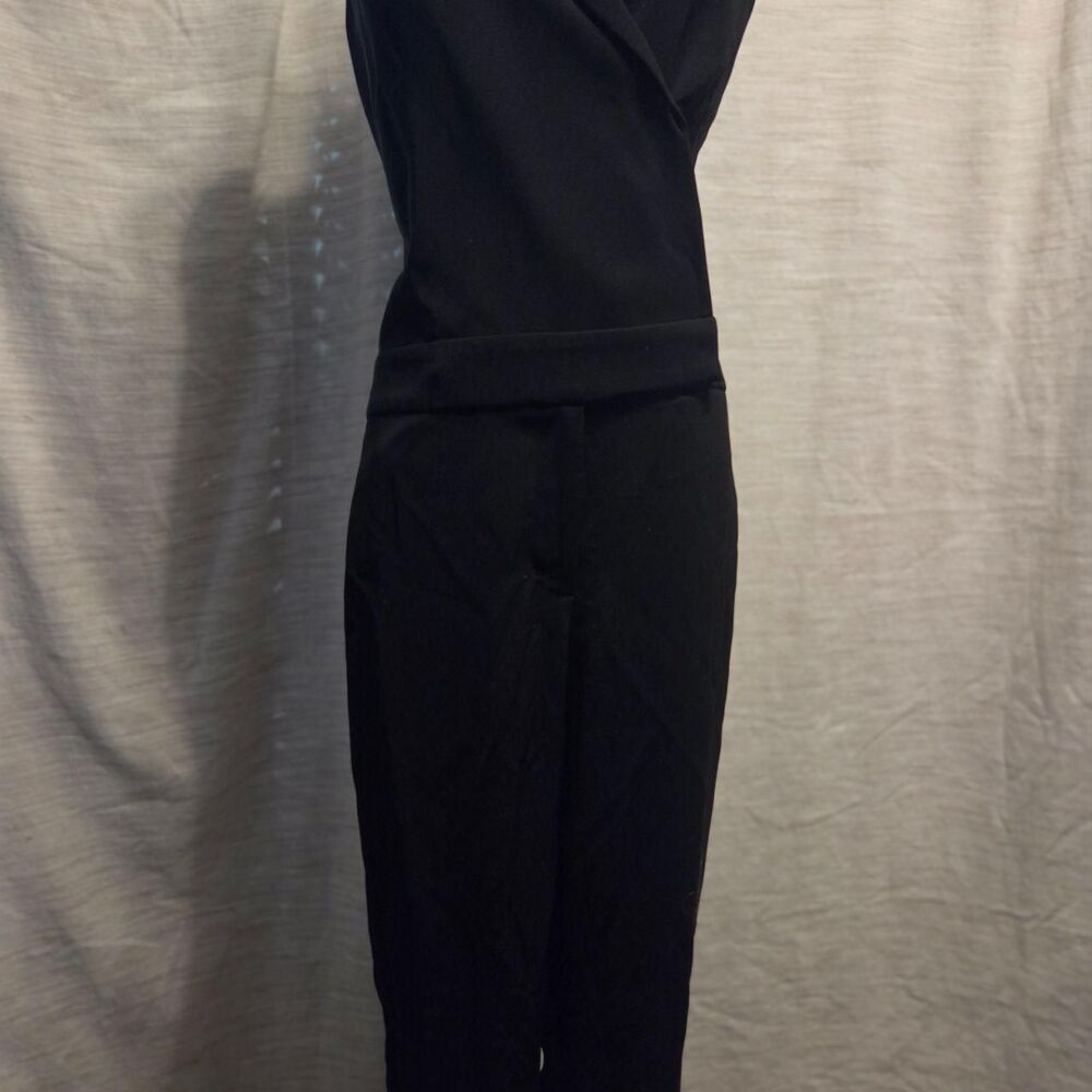 White House Black Market Black Tailored Jumpsuit